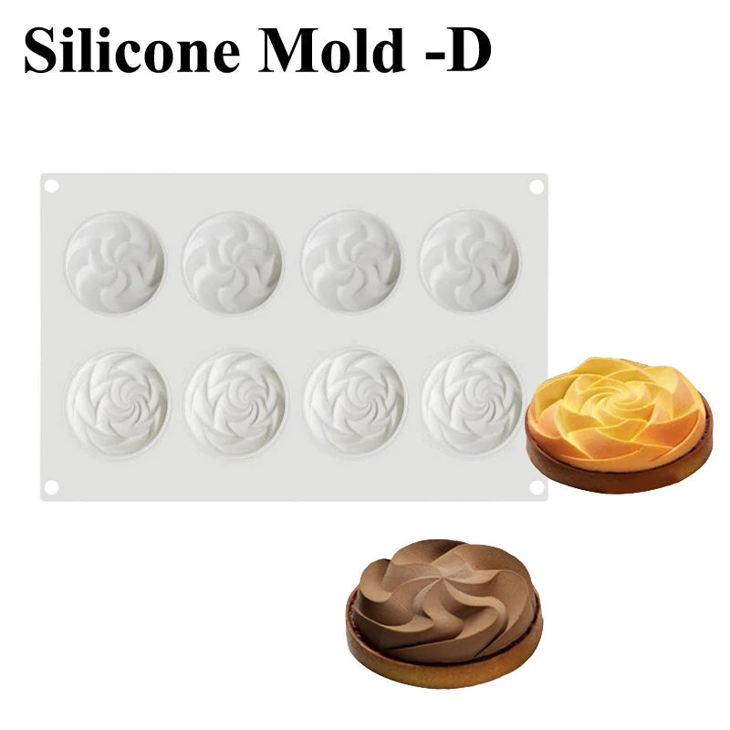 Spiral Brownie and Cake Moulds