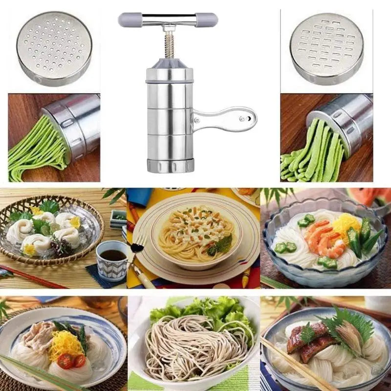 Manual Stainless Steel Noodle & Spaghetti Pasta Maker