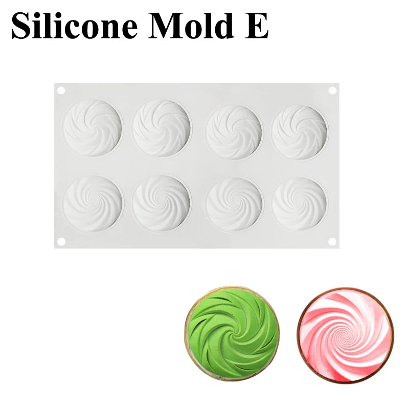 Spiral Brownie and Cake Moulds