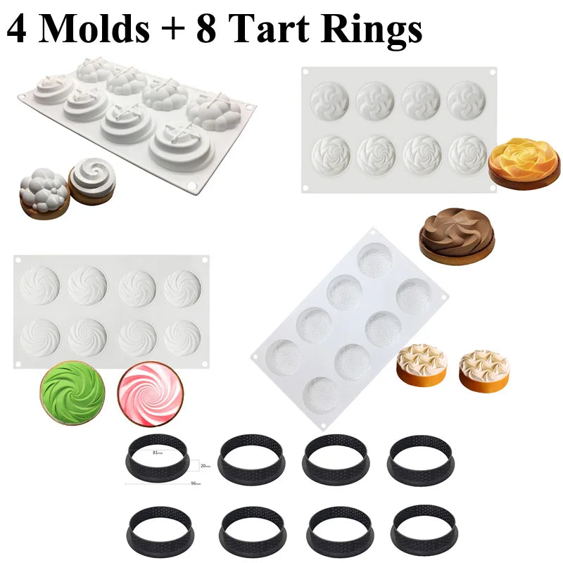 Spiral Brownie and Cake Moulds