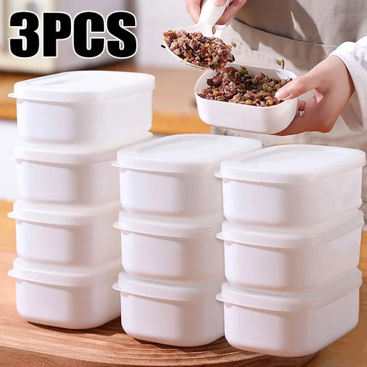 Compact Food Storage Container 1, 2 or 3Pcs/Set