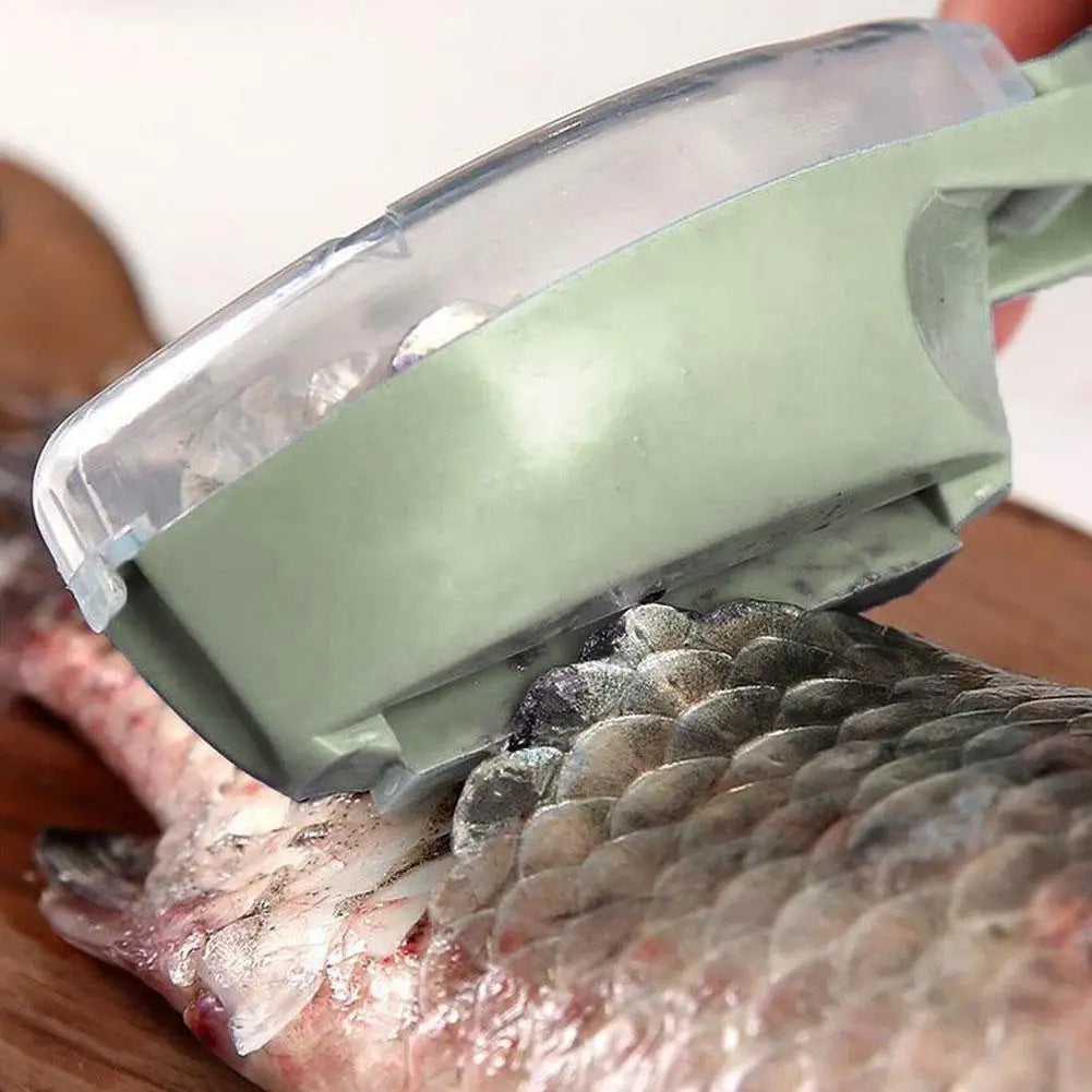 Fish Scaling Brush Scraper Grater Scale Catcher