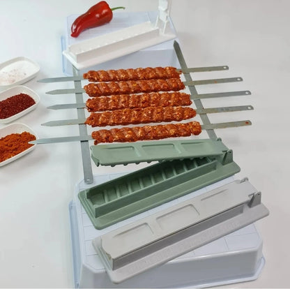 Single Row Kebab Meat Skewer Machine