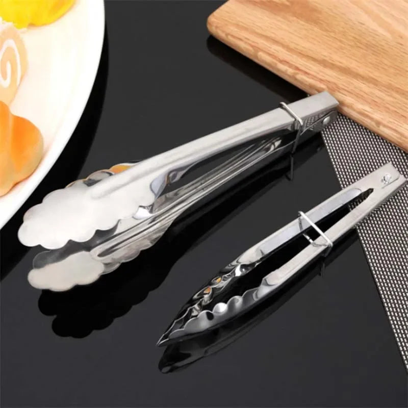 7/9/12" Stainless Steel BBQ Tongs