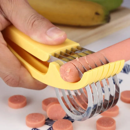 Banana Cucumber Sausage Slicer