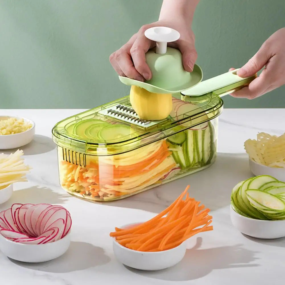 Multifunction 7 in 1 Vegetable Cutter & Grater