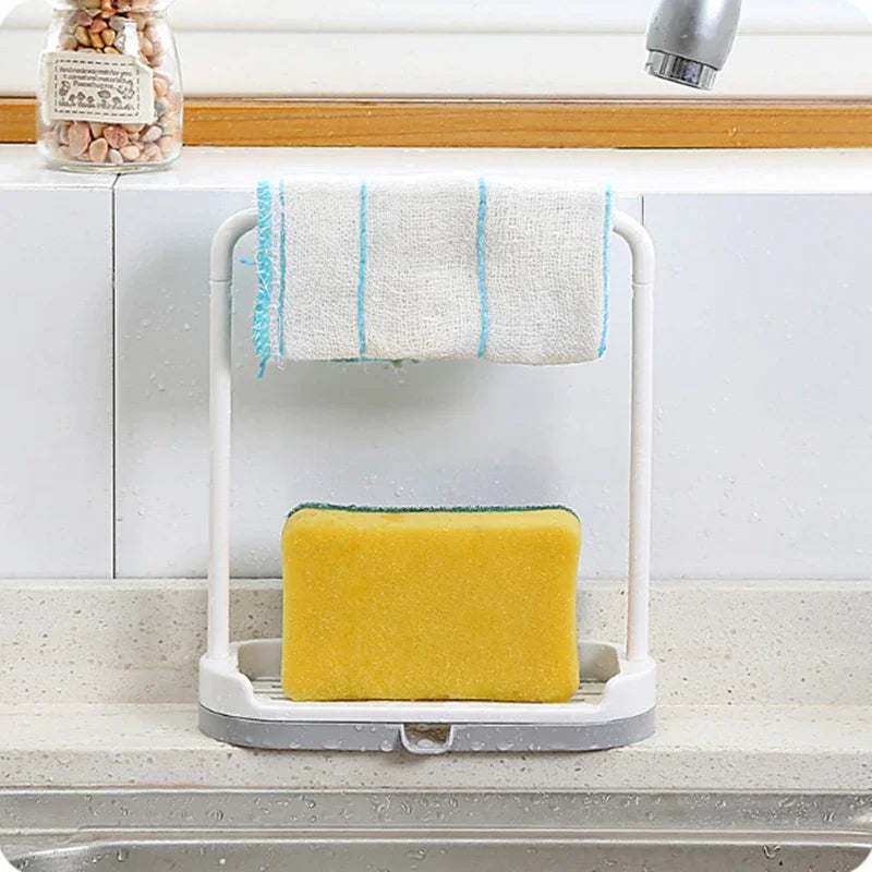 Handy Cloth, Towel & Sponge Drainage Rack/Holder