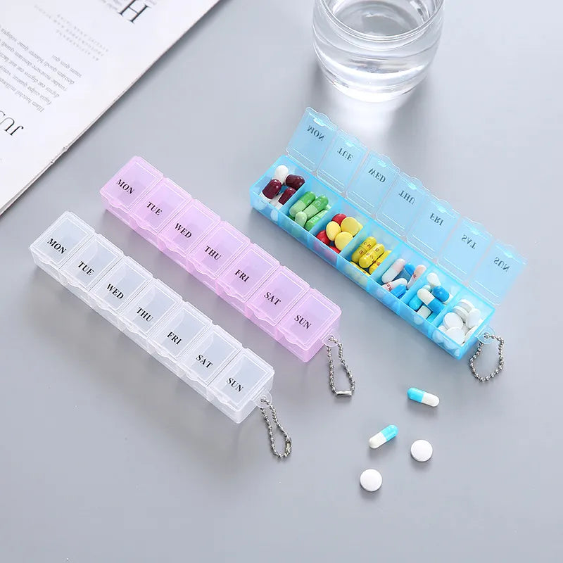 7 Days Pill Box & Medication Organizer