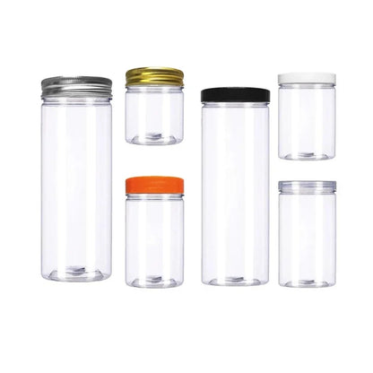 Round Sealed Transparent Jars