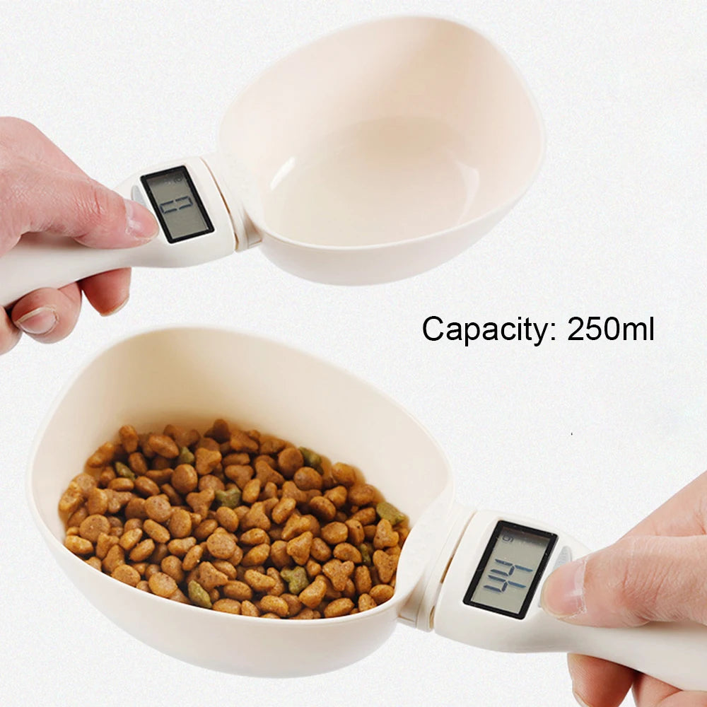 Digital Weigh Food Scoop 1g-800g Kitchen Or Pet Food Digital Screen Measuring Scoop