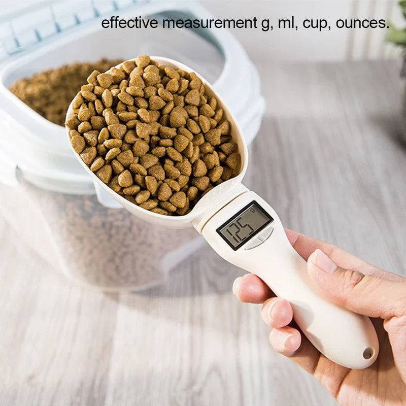 Digital Weigh Food Scoop 1g-800g Kitchen Or Pet Food Digital Screen Measuring Scoop