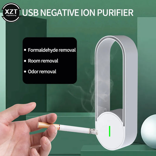 Negative Ion Air Purifier Cigarette Smell Remover Portable Suitable for Home & Office