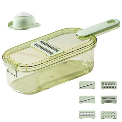 Multifunction 7 in 1 Vegetable Cutter & Grater