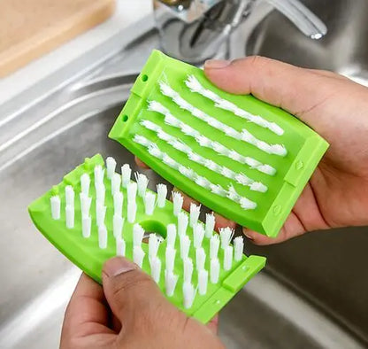 Cutlery Scrubber With Suction Cup