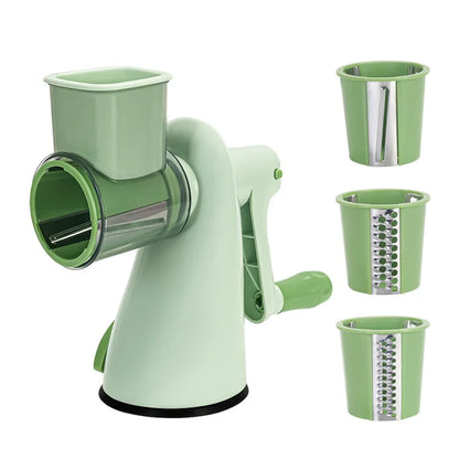 Manual Vegetable Cutter & Shredder Food Processor