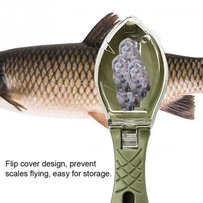 Fish Scaling Brush Scraper Grater Scale Catcher