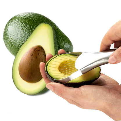 Avocado Slicer & Pit Remover 2 In 1 Stainless Steel Avocado Tool