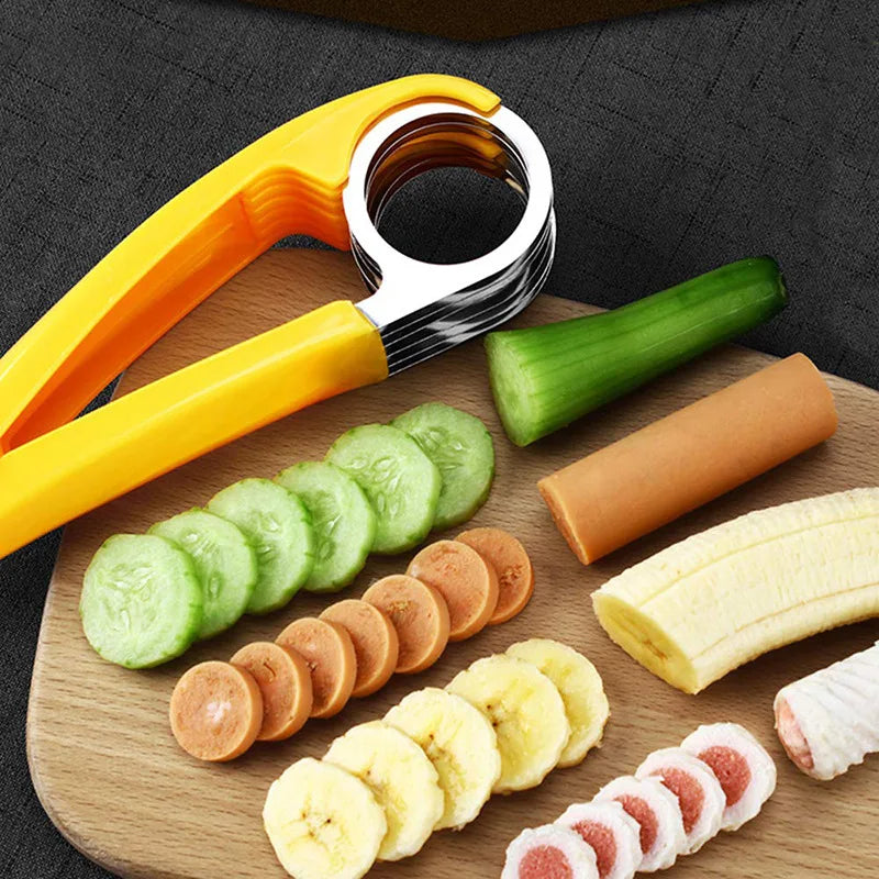 Banana Cucumber Sausage Slicer