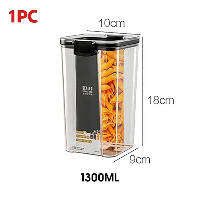 460-1800ml Plastic Food Storage Containers Sold Individually & in Sets High Quality Seals